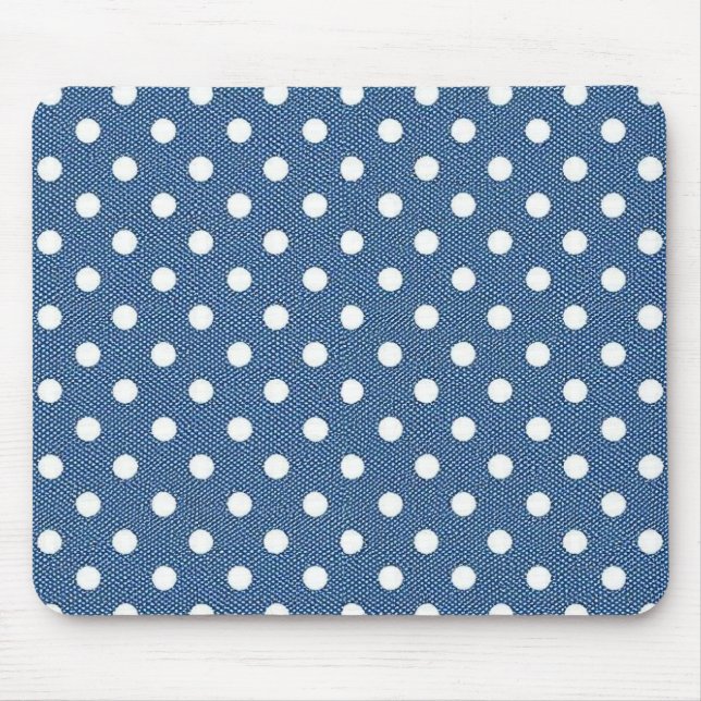 Mousepad Pontos de Denim (Frente)