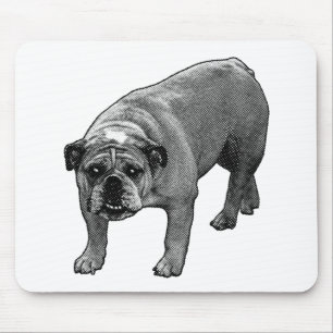 Mousepad Pontos de neve da mesa