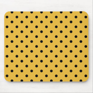 Mousepad Pontos Retroativos - Mostarda&Preta
