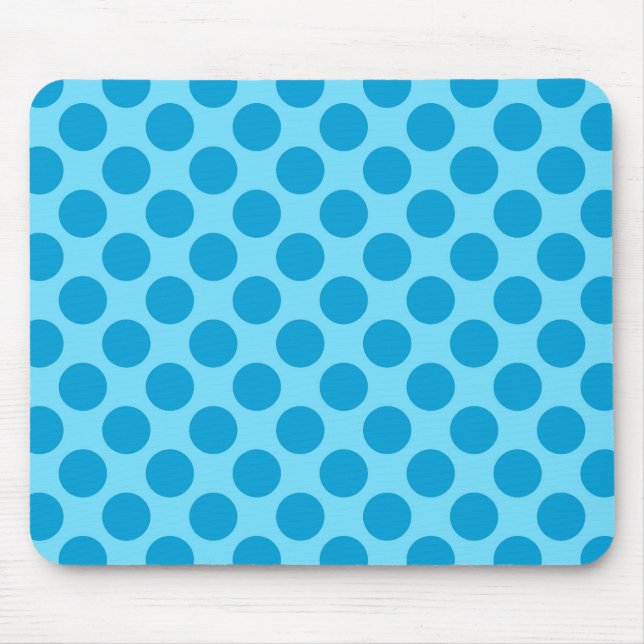 Mousepad Pontos retrorreflectores - Azul oceânico (Frente)