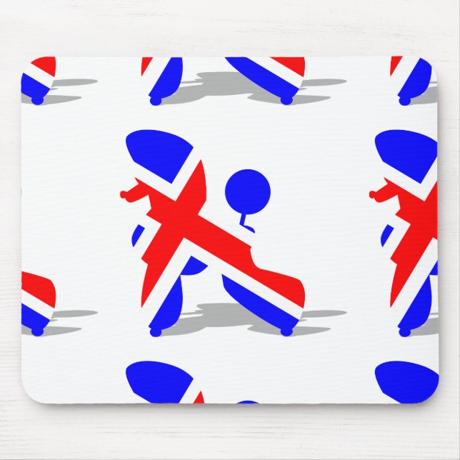 Mousepad poodle Britt (Frente)