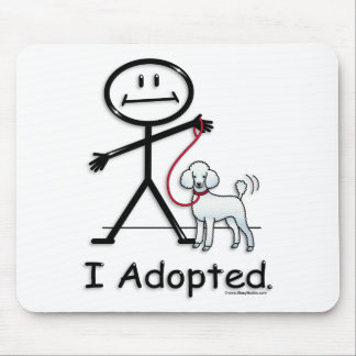 Mousepad PoodleWhite