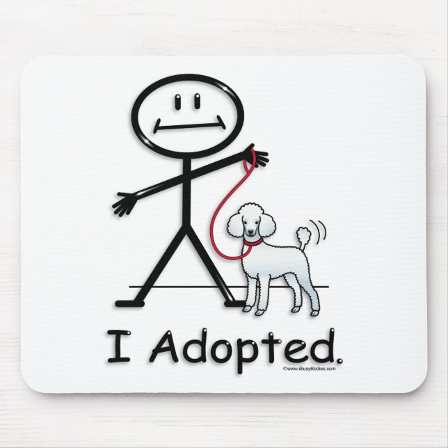 Mousepad PoodleWhite (Frente)