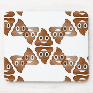 Mousepad poop emojis