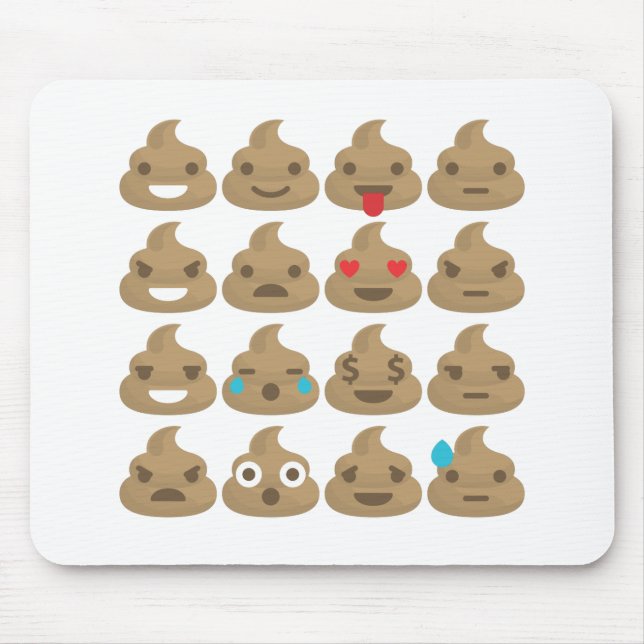 Mousepad poop emojis (Frente)