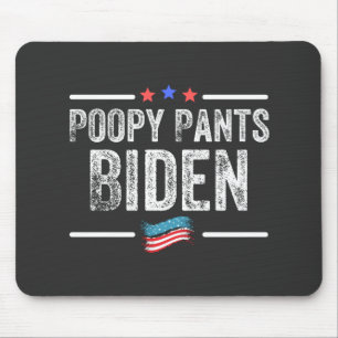 Mousepad Poopy Pants Biden