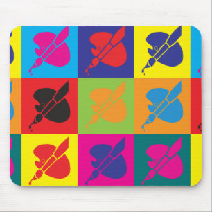 Mousepad Pop art da arte
