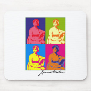 Mousepad Pop art de Jane Austen