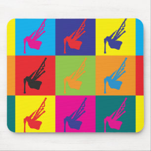 Mousepad Pop art dos Bagpipes