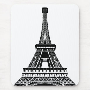 Mousepad Pop Art Eiffel Tower Paris Modelo França