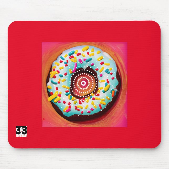Mousepad Pop Art Rosquinha (Frente)