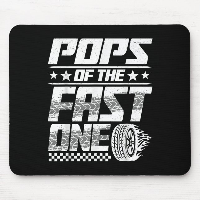 Mousepad Pop Da Pasta Rápida De Carro De Corrida De Anivers (Frente)