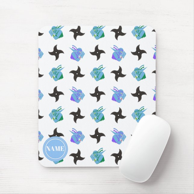 Mousepad Pop Ninja Throwing Star (Com mouse)