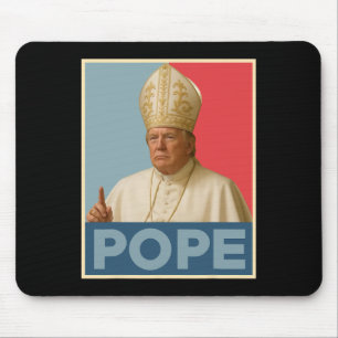 Mousepad Pope Trump Engraçado Presidente Trump Quer Ser O N