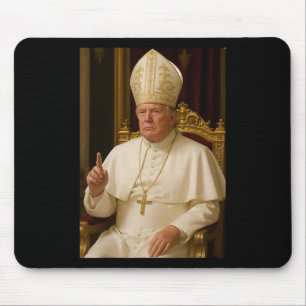 Mousepad Pope Trump Engraçado Presidente Trump Quer Ser O N