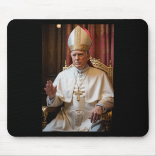 Mousepad Pope Trump Engraçado Presidente Trump Quer Ser O N