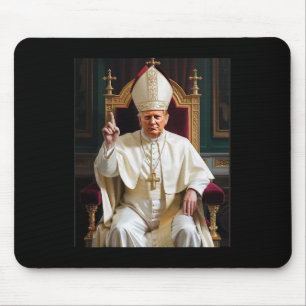 Mousepad Pope Trump Engraçado Presidente Trump Quer Ser O N