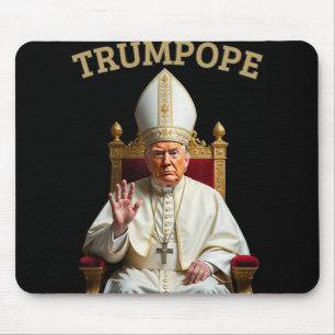 Mousepad Pope Trump Engraçado Presidente Trump se Declara