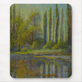 Mousepad Poplar Trees em Primavera (Utah Landscape) (Arte d