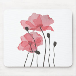 Mousepad Poppies