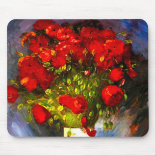 Mousepad Poppies Vermelhos Van Gogh