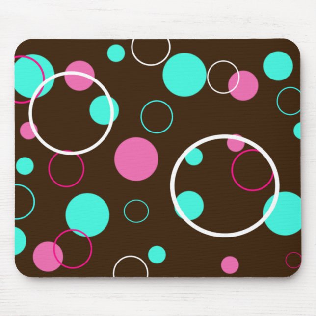 Mousepad poppinpolkadots (Frente)