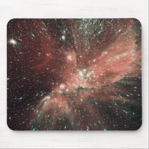 Mousepad População de estrelas crianças na Via Látea