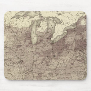 Mousepad População dos EUA 1860