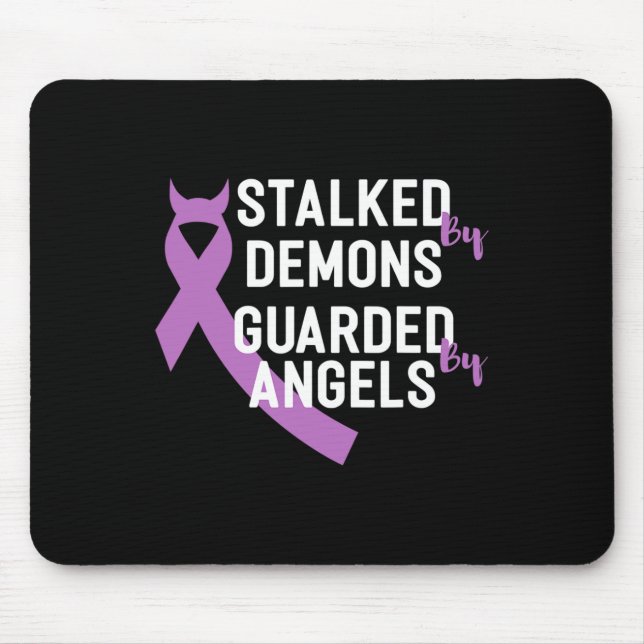 Mousepad Por Demônios Guardados Pelo Vício Final Dos Anjos (Frente)