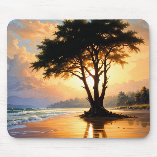 Mousepad pôr do sol (Frente)