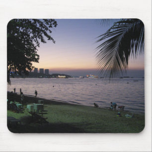 Mousepad Por do sol… Chonburi da praia de Pattaya,