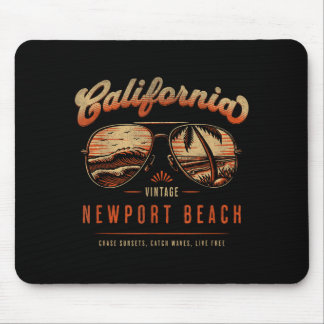 Mousepad Pôr do sol clássico em Newport Beach Califórnia