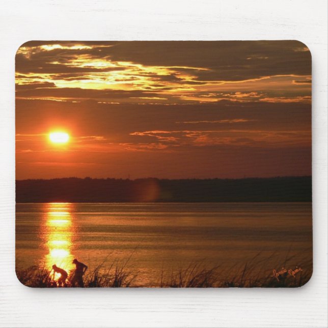 Mousepad Por do sol da beleza - tapete do rato (Frente)