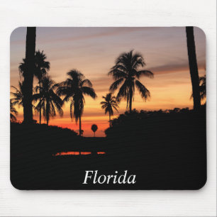 Mousepad pôr do sol da Flórida