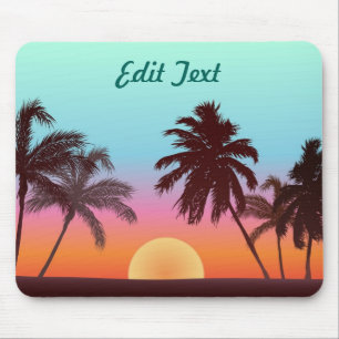 Mousepad Por do sol de Florida