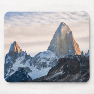 Mousepad Por do sol e nuvens sobre Mt Fitzroy