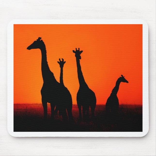 Mousepad Por do sol em África (Frente)