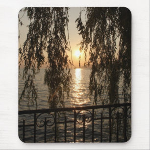 Mousepad Pôr do sol em Montreux Mauspad