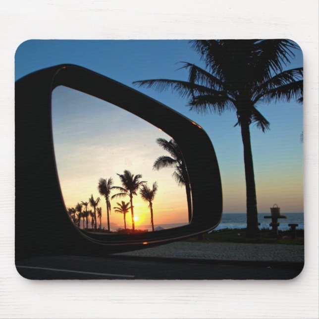 Mousepad Por do sol em Rio (Frente)