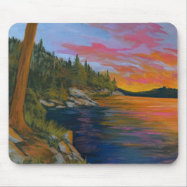 Mousepad Pôr do sol em Tubbs Hill