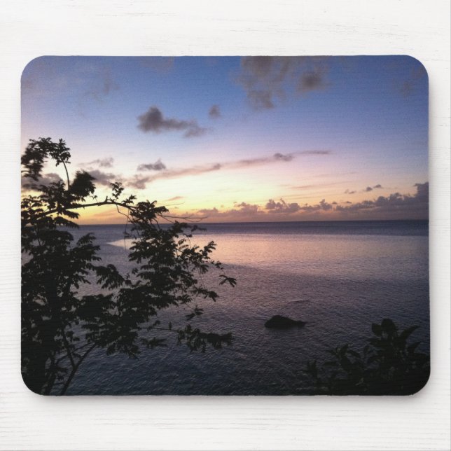 Mousepad Por do sol mágico (Frente)