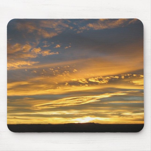 Mousepad Por do sol majestoso (Frente)