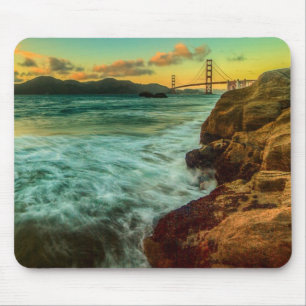 Mousepad Por do sol na praia do padeiro