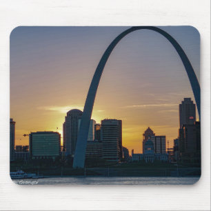 Mousepad Por do sol no arco