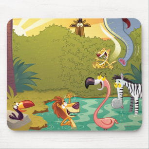 Mousepad Pôr-do-sol no furo de água