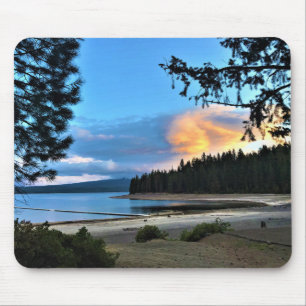 Mousepad Pôr do sol no Lago Crescent, Oregon