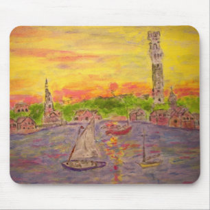 Mousepad pôr do sol novo na inglaterra