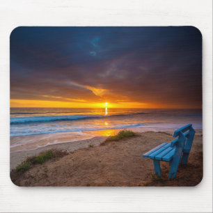 Mousepad Pôr do sol sobre o Oceano Pacífico