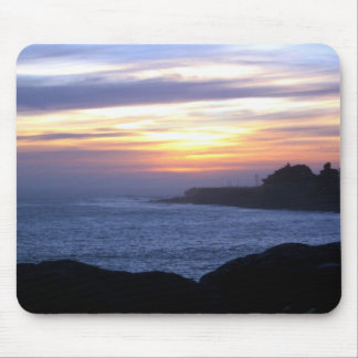 Mousepad Por do sol sobre Santa Cruz