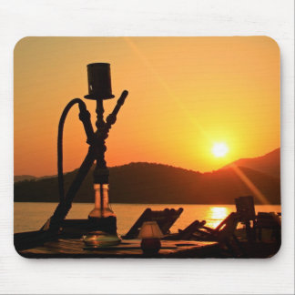Mousepad Por do sol Turquia do cachimbo de água